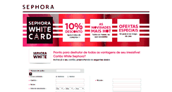 Desktop Screenshot of meucartao.sephora.pt